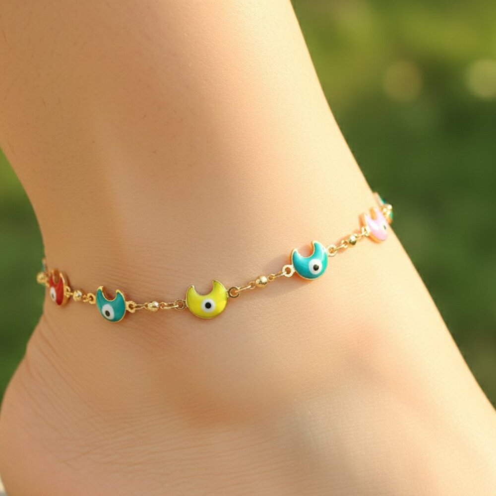 "Elegant Handmade Anklet – Delicate Jewelry for Women, MAR092150